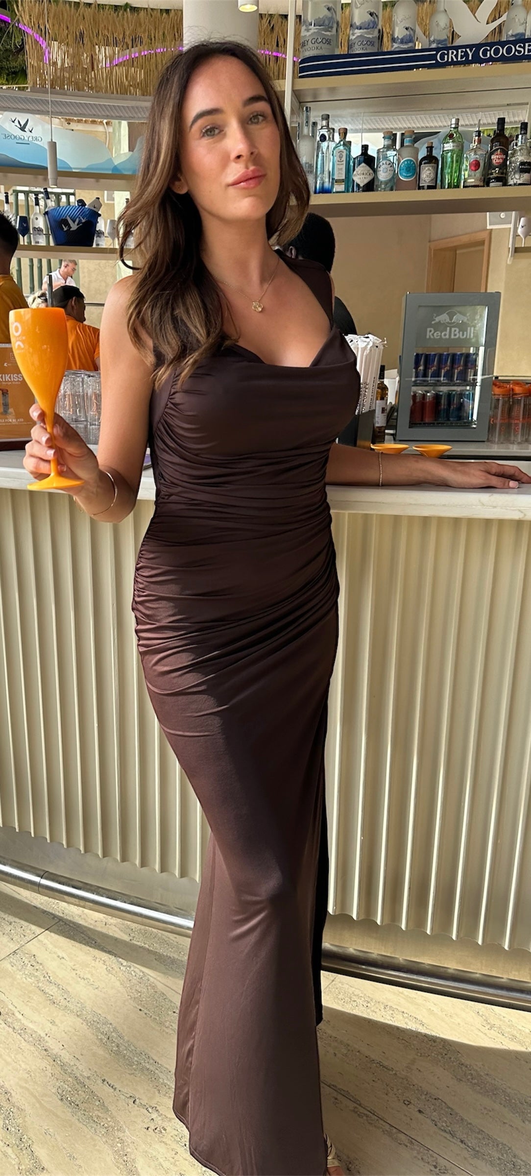 AMARI Chocolate Brown