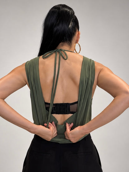 Anise Top - Khaki