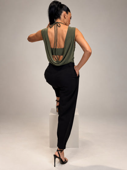 Anise Top - Khaki