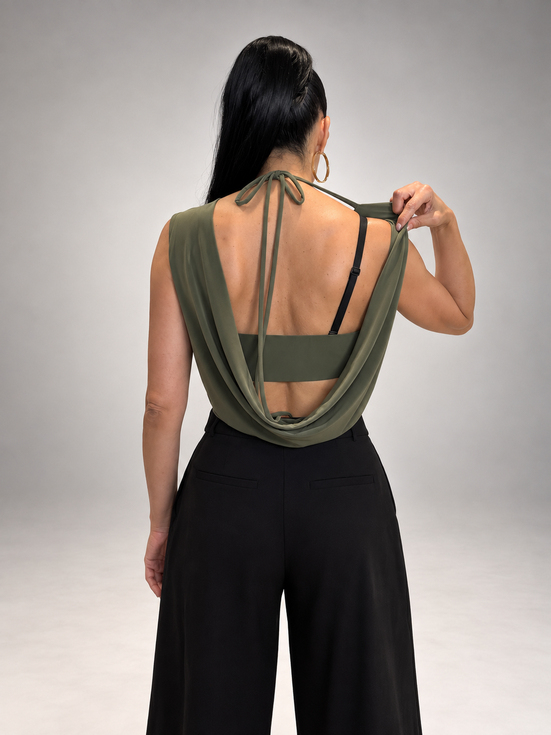 Anise Top - Khaki
