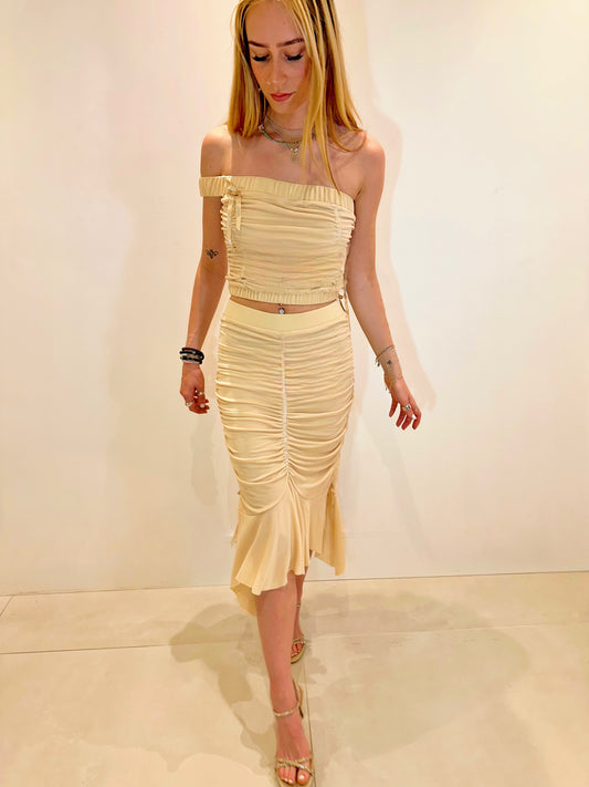 Ruch & Ribbon Butter yellow Co-ord